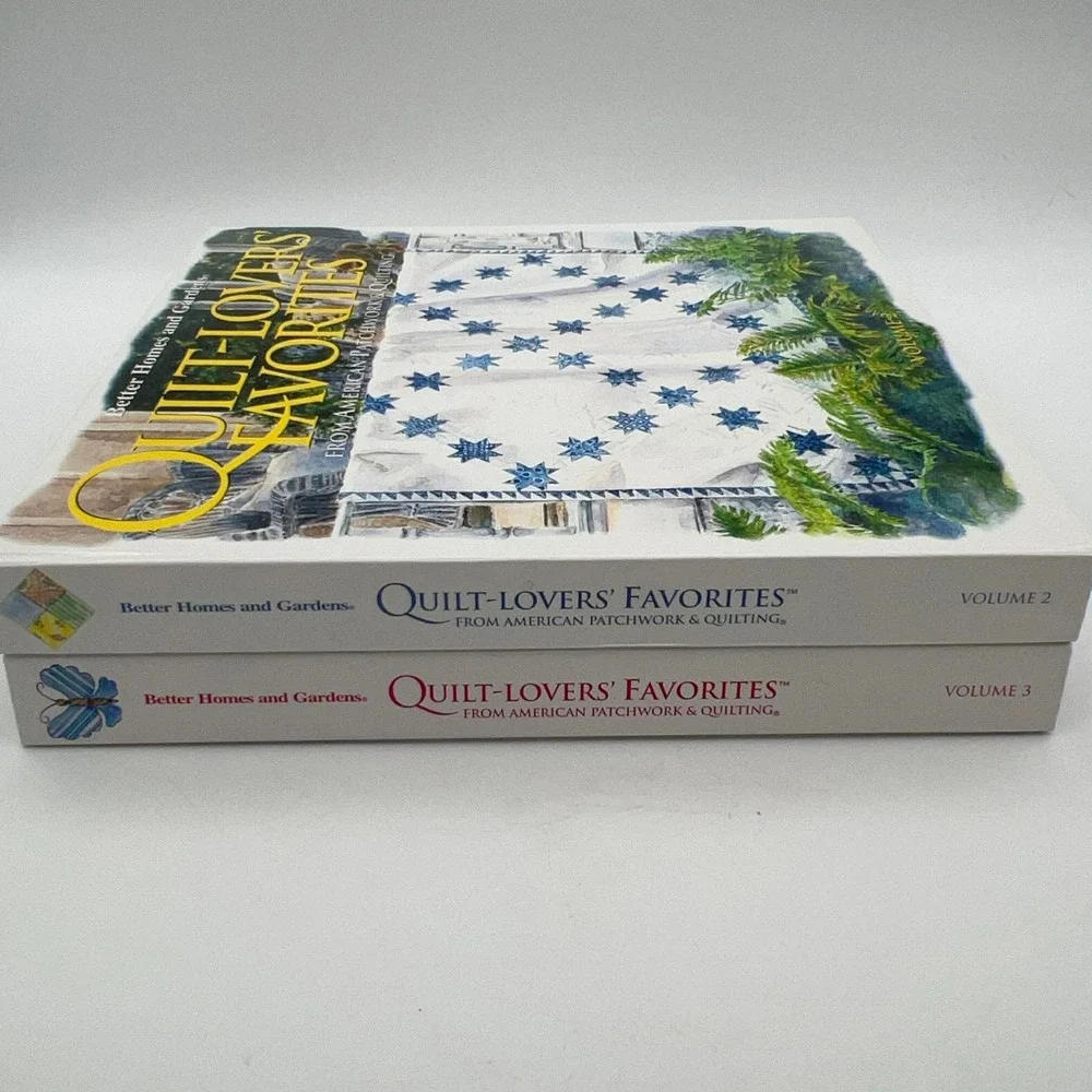 Better Homes and Gardens Quilt-Lovers Favorites Volumes 2 & 3 Patchwork Quilting